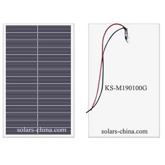 2W Photovoltaik glas solarpanel