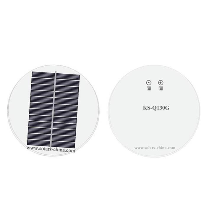 1W Runde Photovoltaik Solarpanel