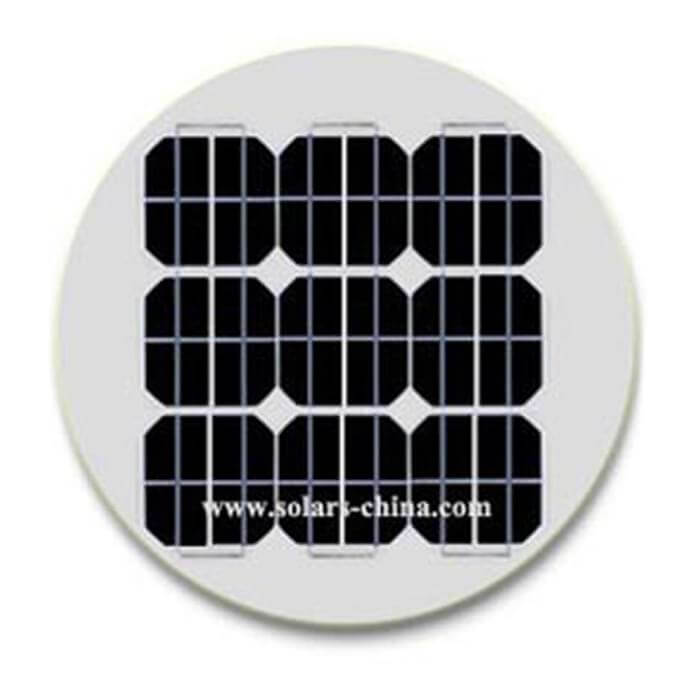 40W Runde Photovoltaik Solarpanel