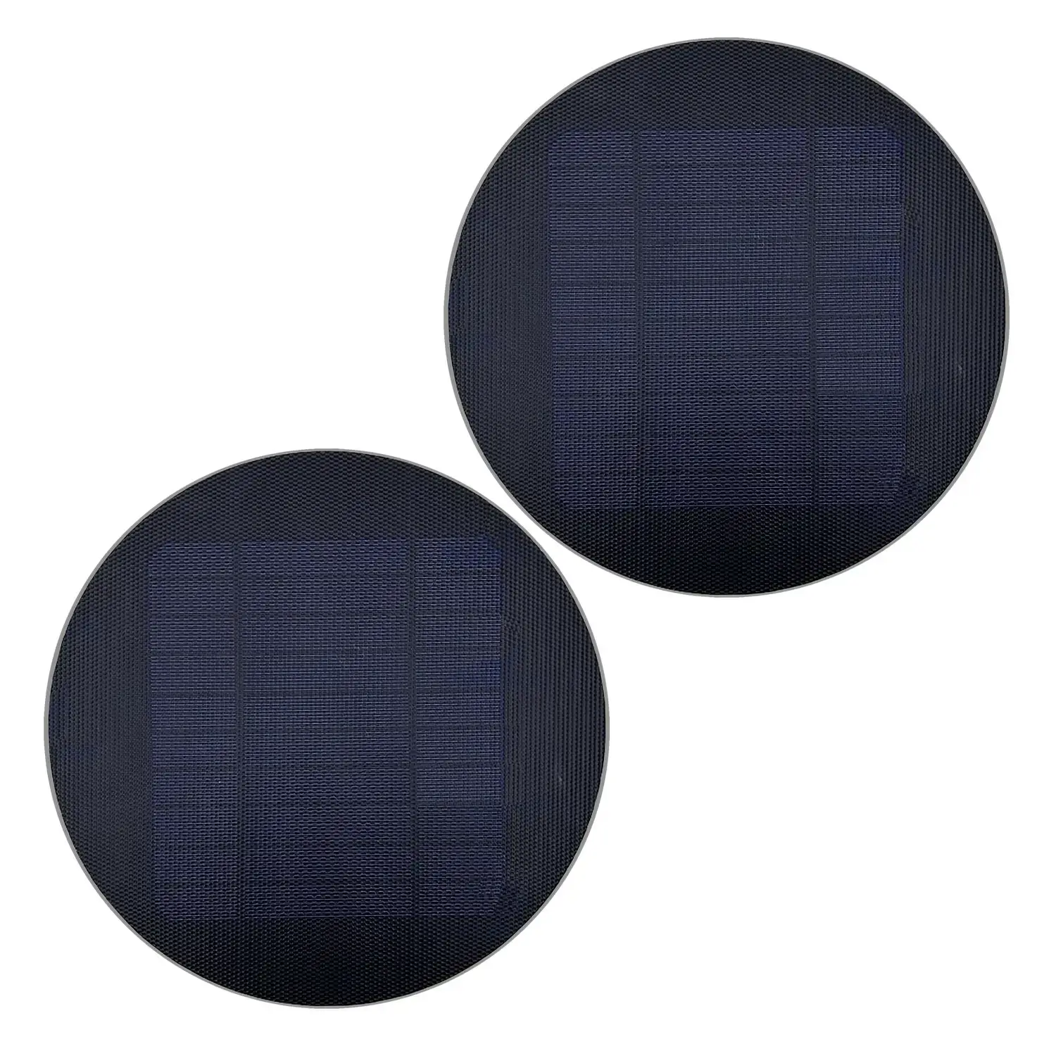 Kreisförmig Solarpanel
