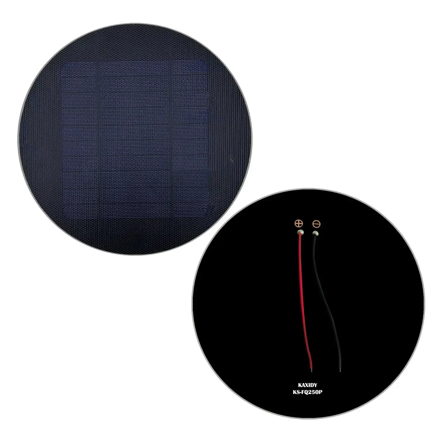 Kreisförmig Solarpanel 5W