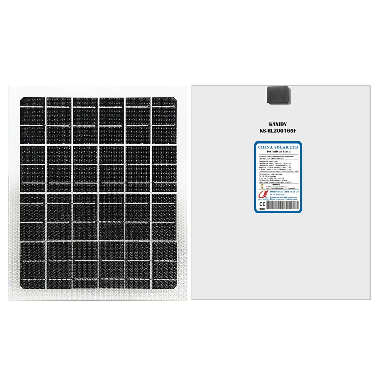 flexible PV-modul 5W