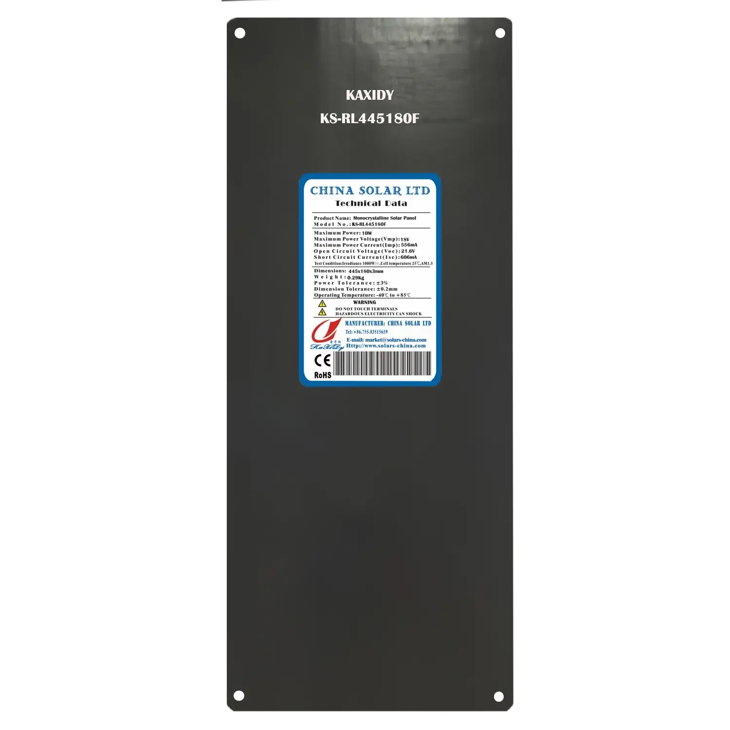 flexible PV-module 10W