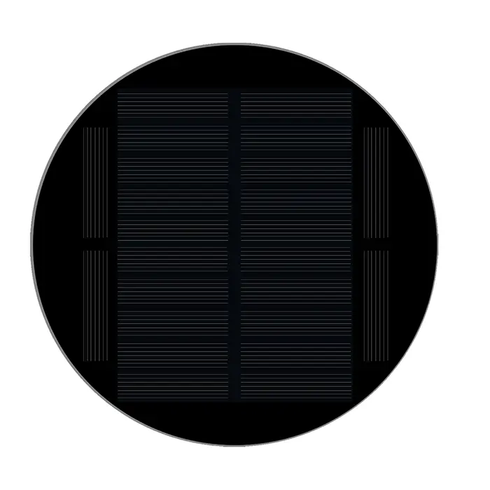 Runde Solarmodule 2W