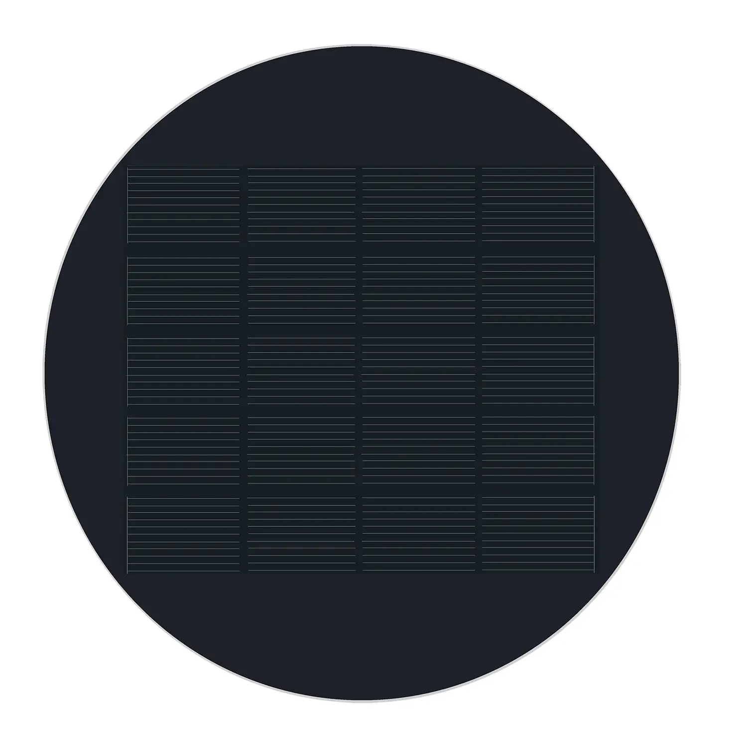 Runde Solarmodule 5V