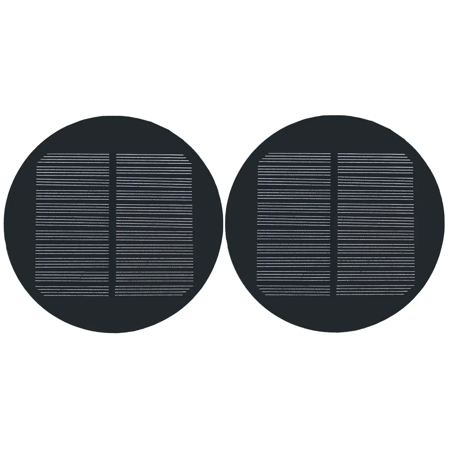 Kreisförmiges Solarpanel 6V