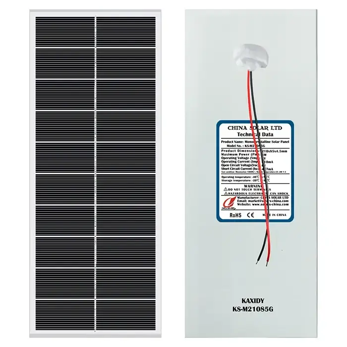 5V Photovoltaik Solarpanel
