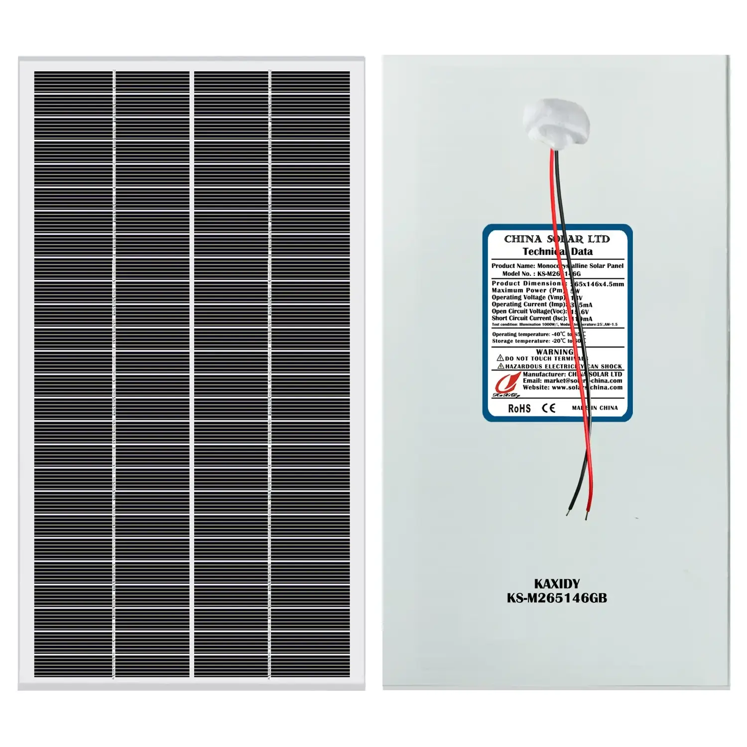PV Solarmodule 5W