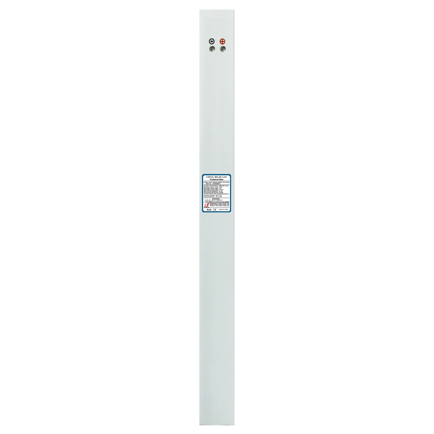 3W Photovoltaik Solarpanel