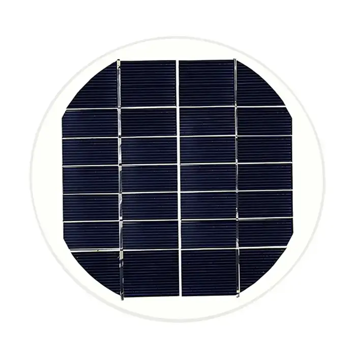 Runde Solarmodule 2W
