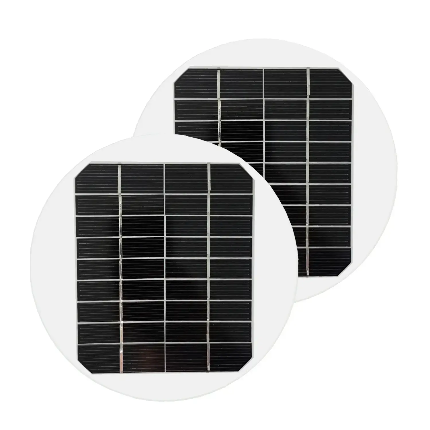 Runde Solarmodule 9V