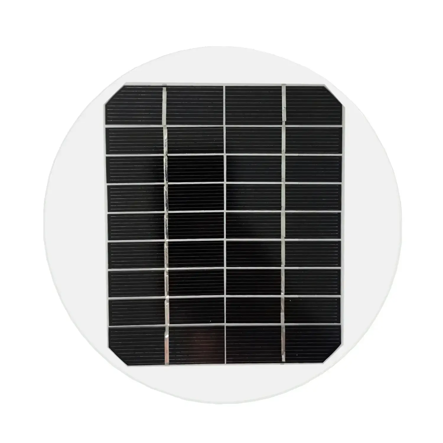 Runde Solarzelle 9V
