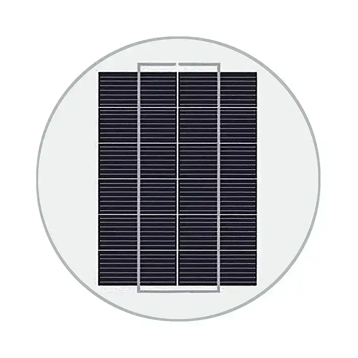 Runde Solarmodule 6V