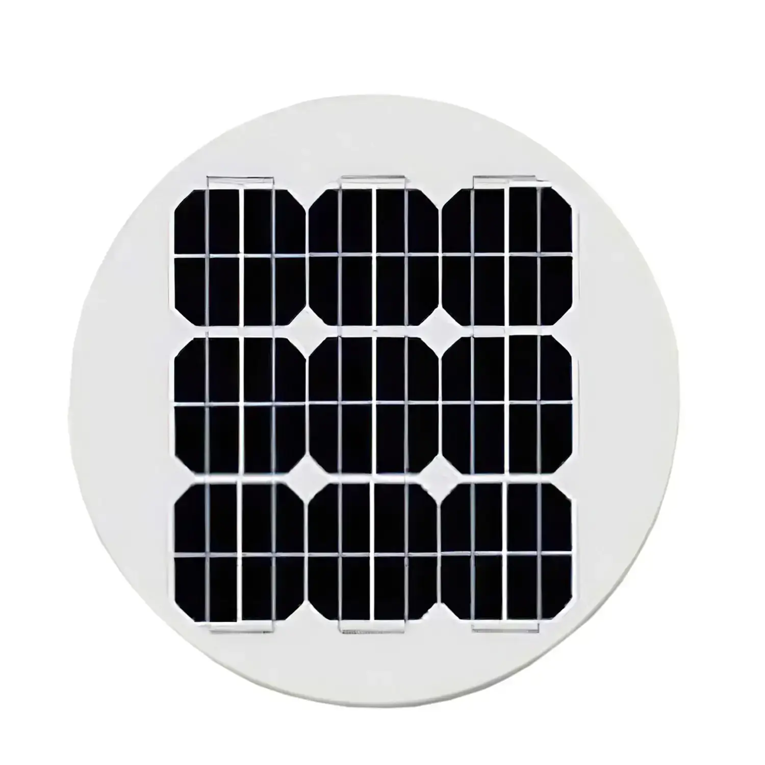 Kreisförmig Solarmodule